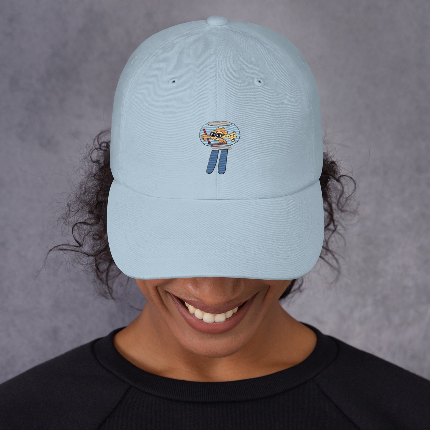 Goldie the Goldfish on Skis Hat