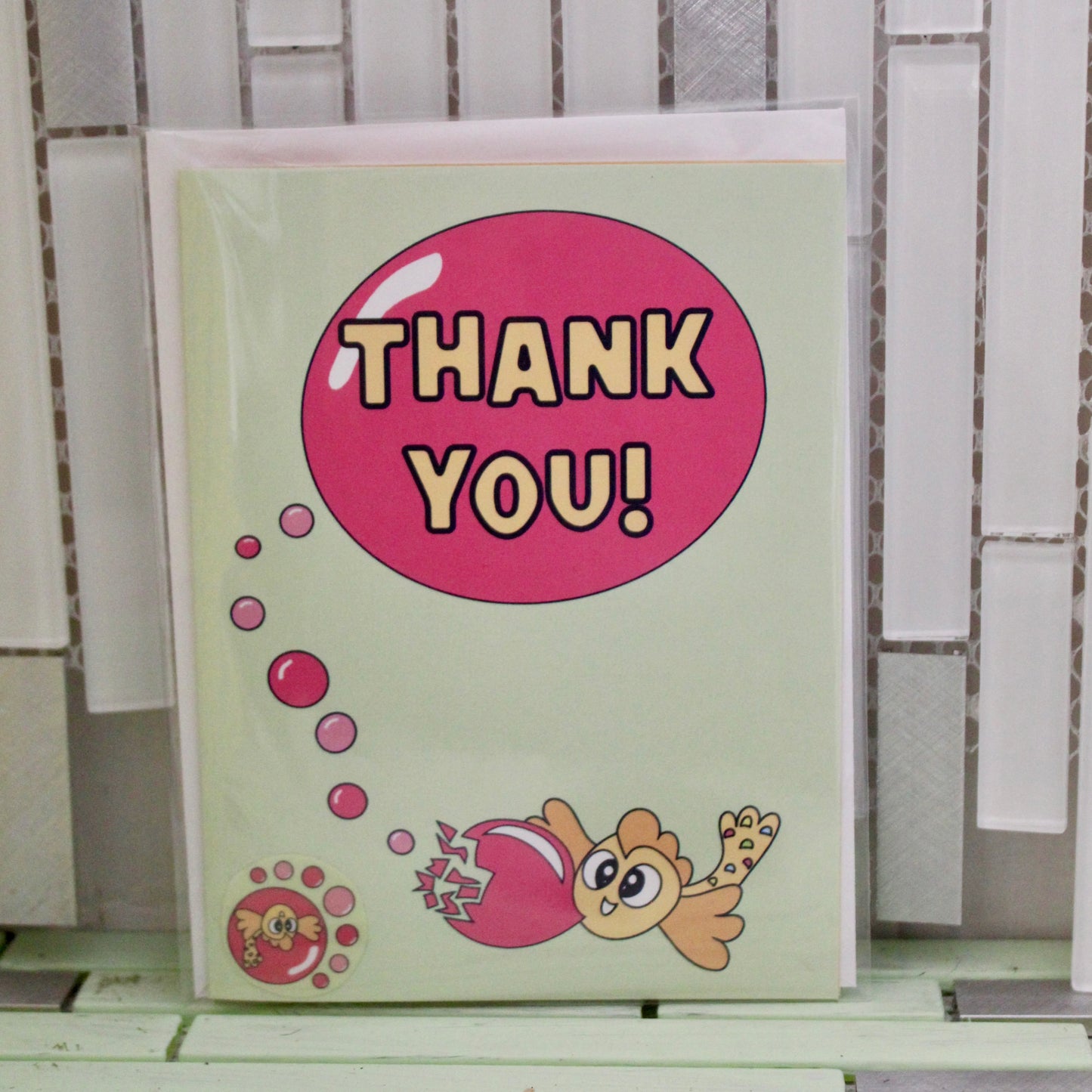 Goldie the Goldfish Thank You Card