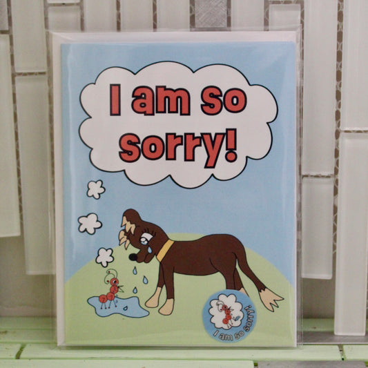 I Am So Sorry Card